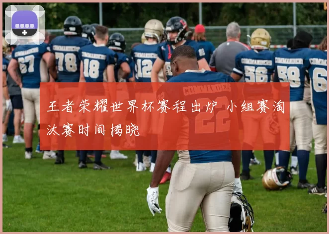 王者荣耀世界杯赛程出炉 小组赛淘汰赛时间揭晓